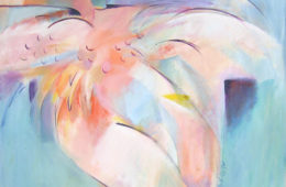 Woman in Flight